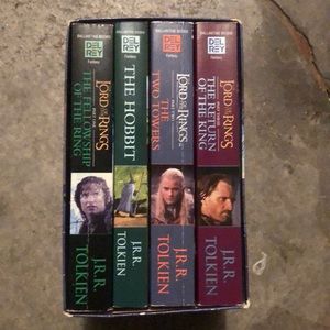 Lord of the Rings Book Set with Box